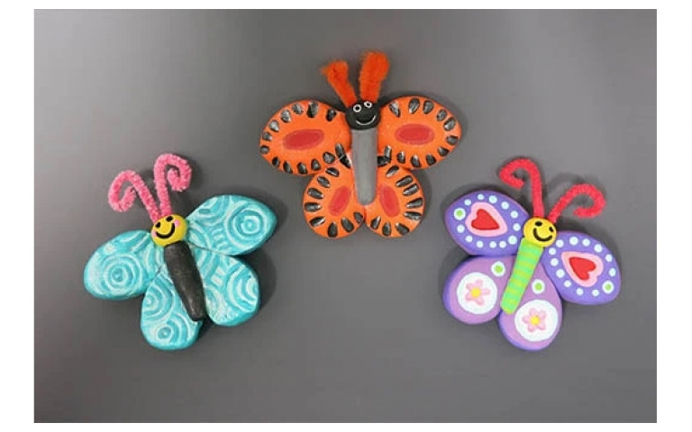 Beautiful Butterfly Magnets